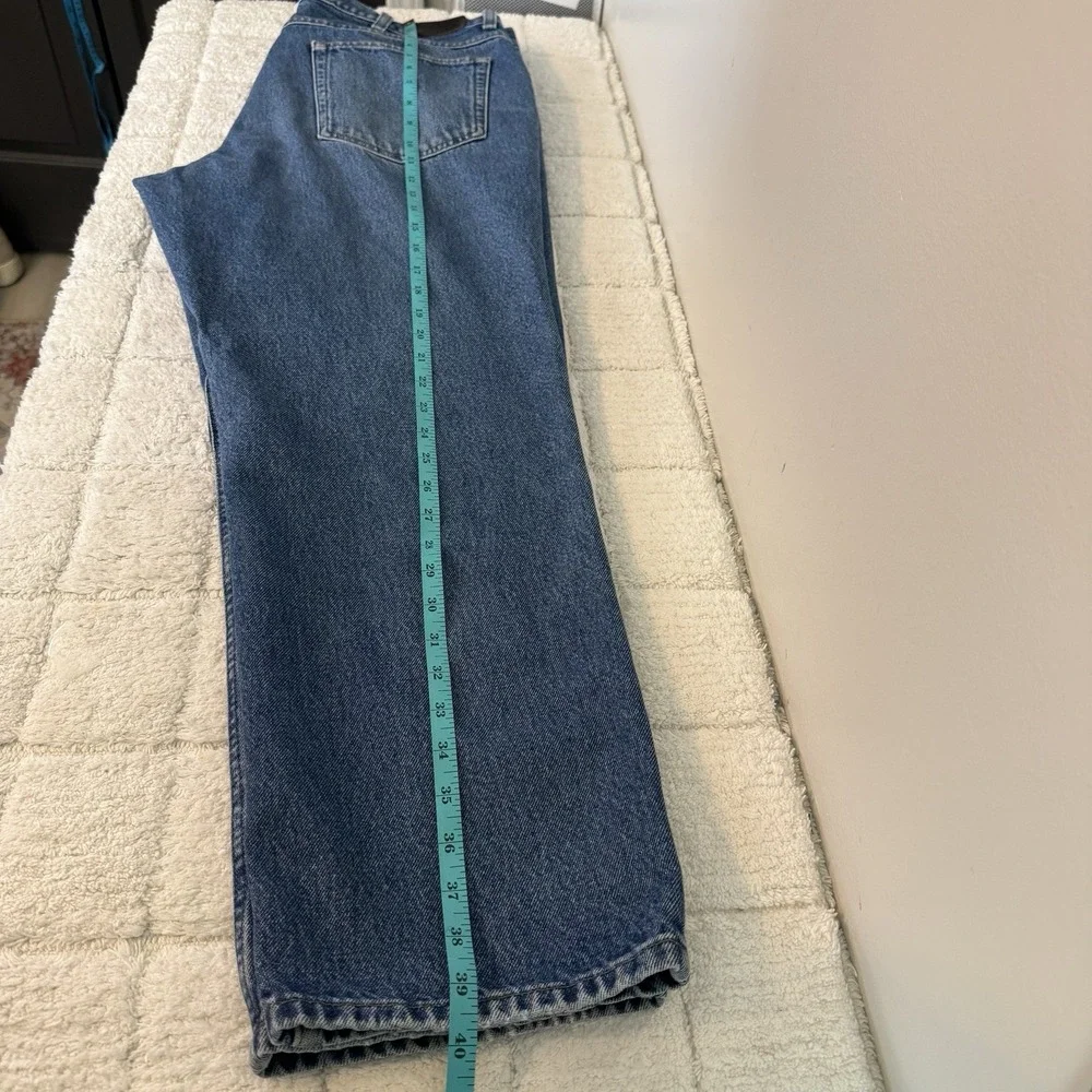 LL Bean Mens Classic Fit Blue Jeans 38x29 Americana Heritage Everyday Timeless